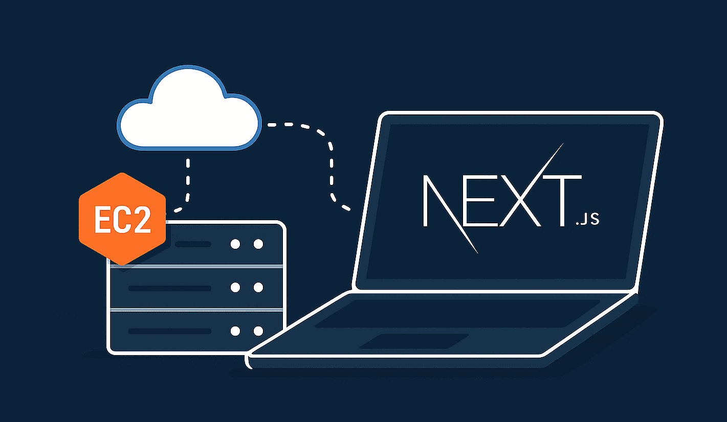 How to Deploy a Next.js App on EC2 with Automatic HTTPS Using Caddy (Full Example) cover image for a technical article on giovanniromero.dev