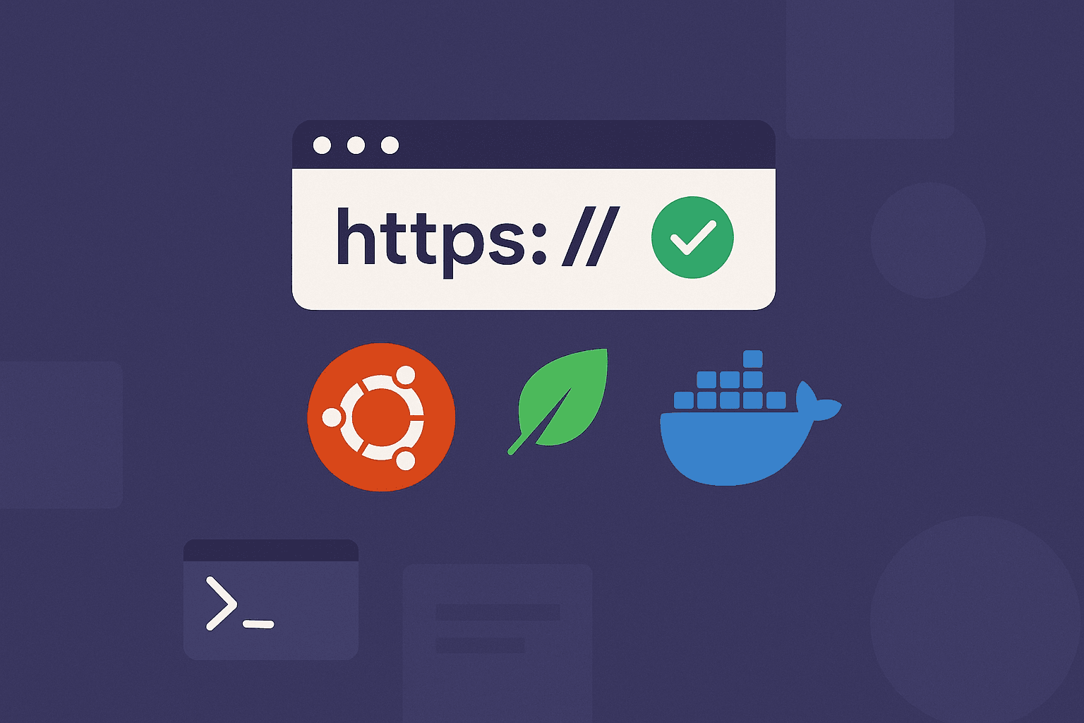 How to Set Up Free HTTPS on an Ubuntu Server with Caddy and Docker (Step-by-Step Guide) cover image for a technical article on giovanniromero.dev
