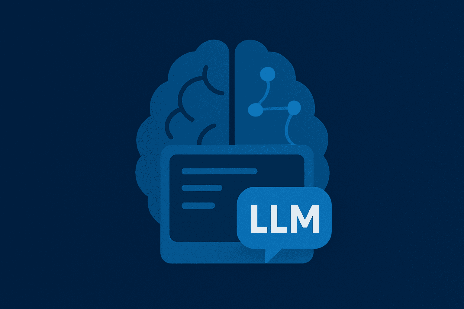 What is a Large Language Model (LLM) and How Does It Work? cover image for a technical article on giovanniromero.dev