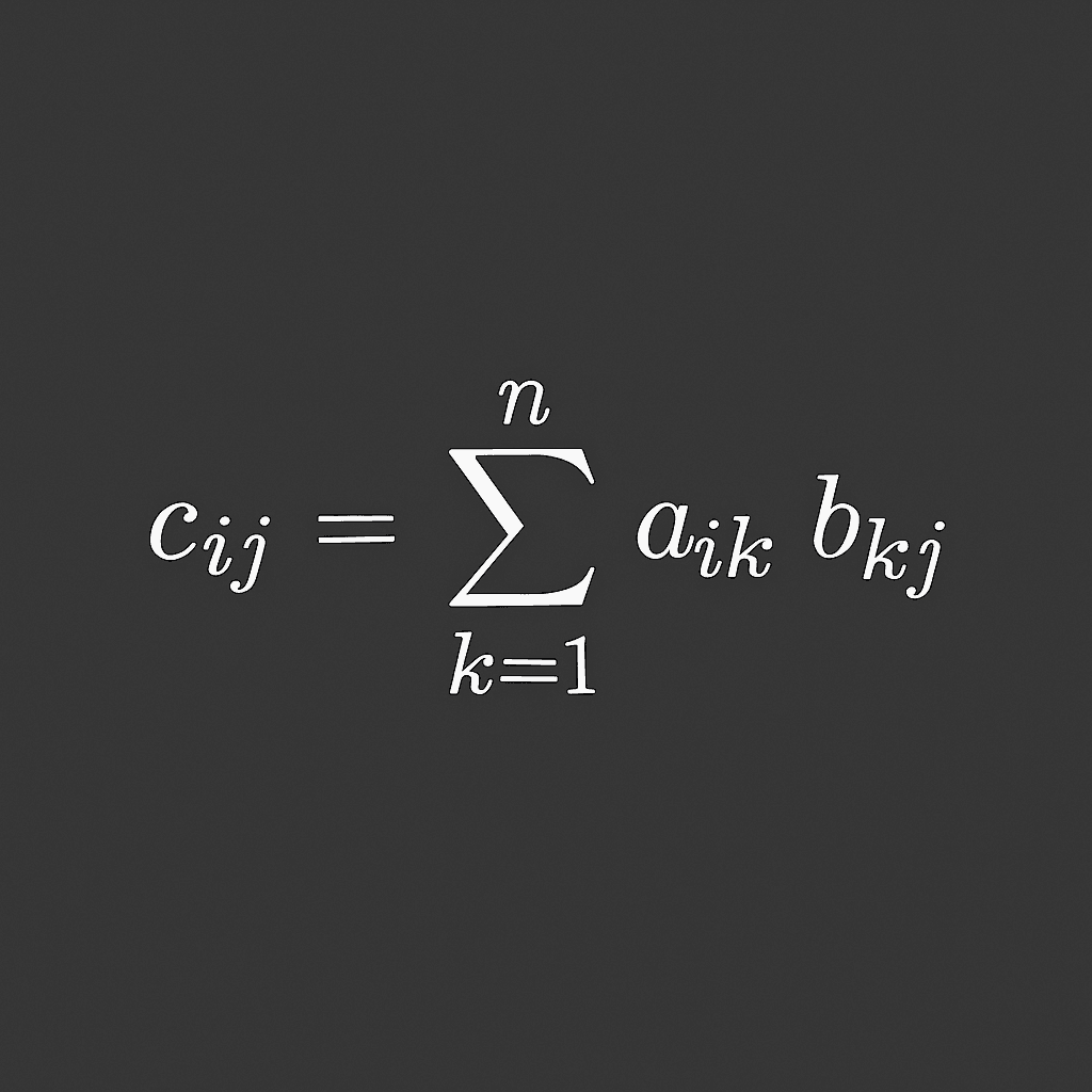 Matrix Multiplication and Its Importance in Artificial Intelligence cover image for a technical article on giovanniromero.dev
